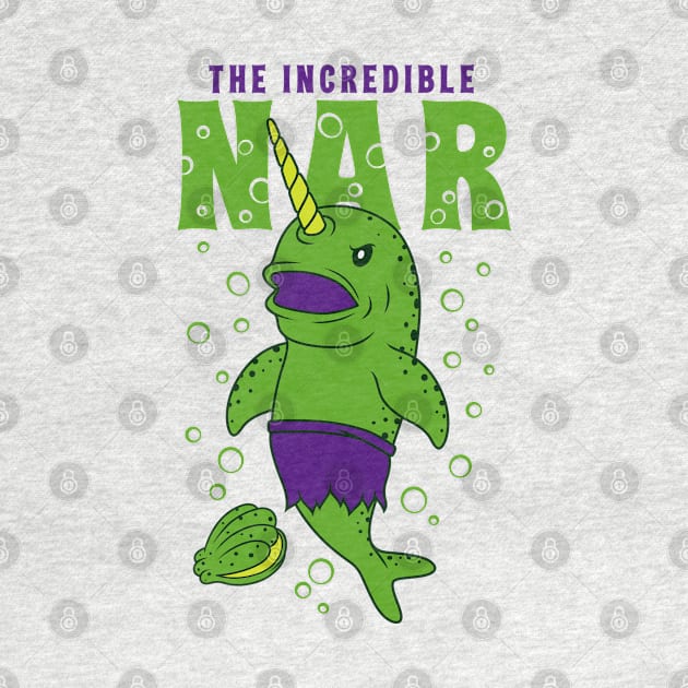 The Incredible Green Narwhal Funny Parody by DesIndie